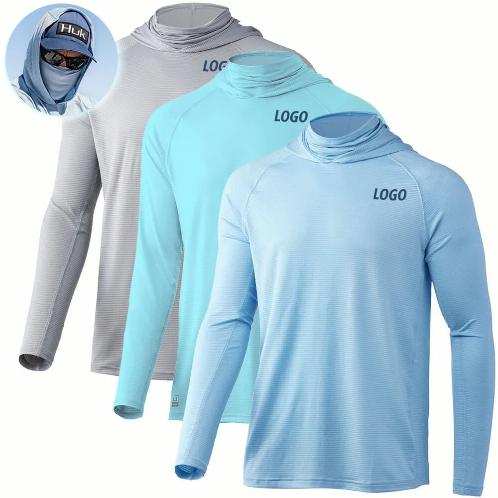 Homme Chemise de sport Chemise de Compression Chemises de pêche Polo