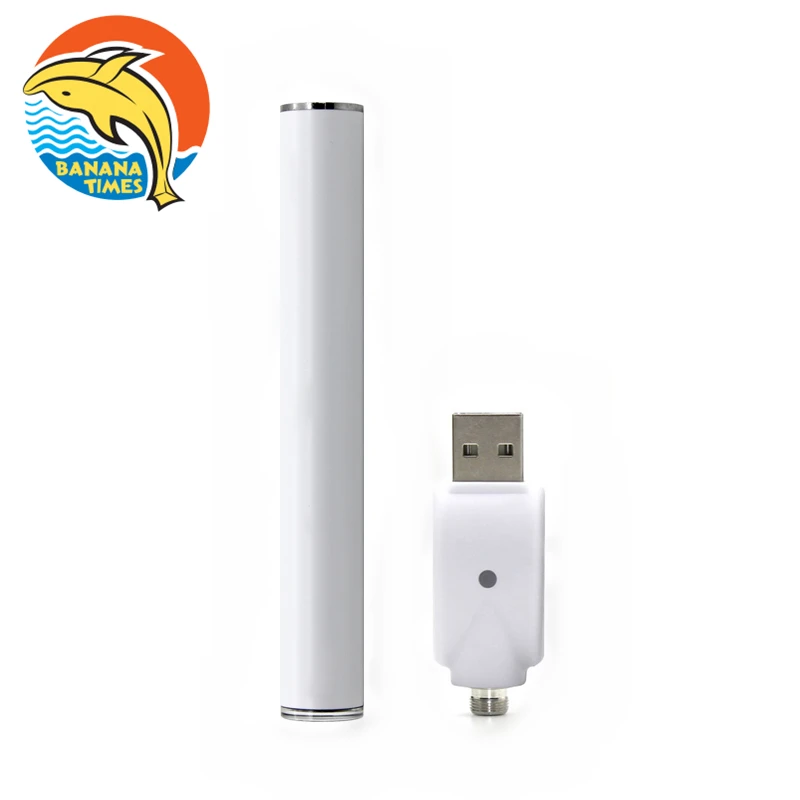 Canada Francais 350mah buttonless vape pen battery 510 thread S4 Custom logo white 3.5V vape battery rechargeable