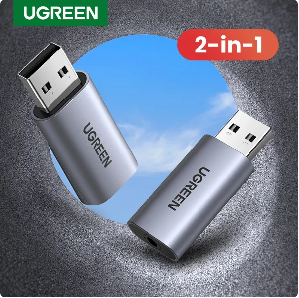 Adaptateur USB Vers Jack 3,5 Mm - Convertisseur Audio Pour PC, PS4, Casque