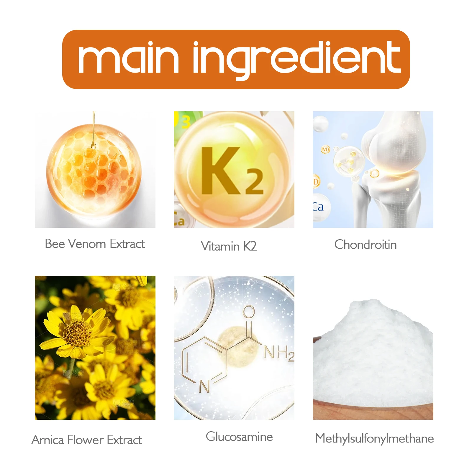 Ximonth Wholesale Private Label Honey Bee Venom Muscle Joint Pain Swelling Relief Ointment Massage Cream for Full Body Recovery