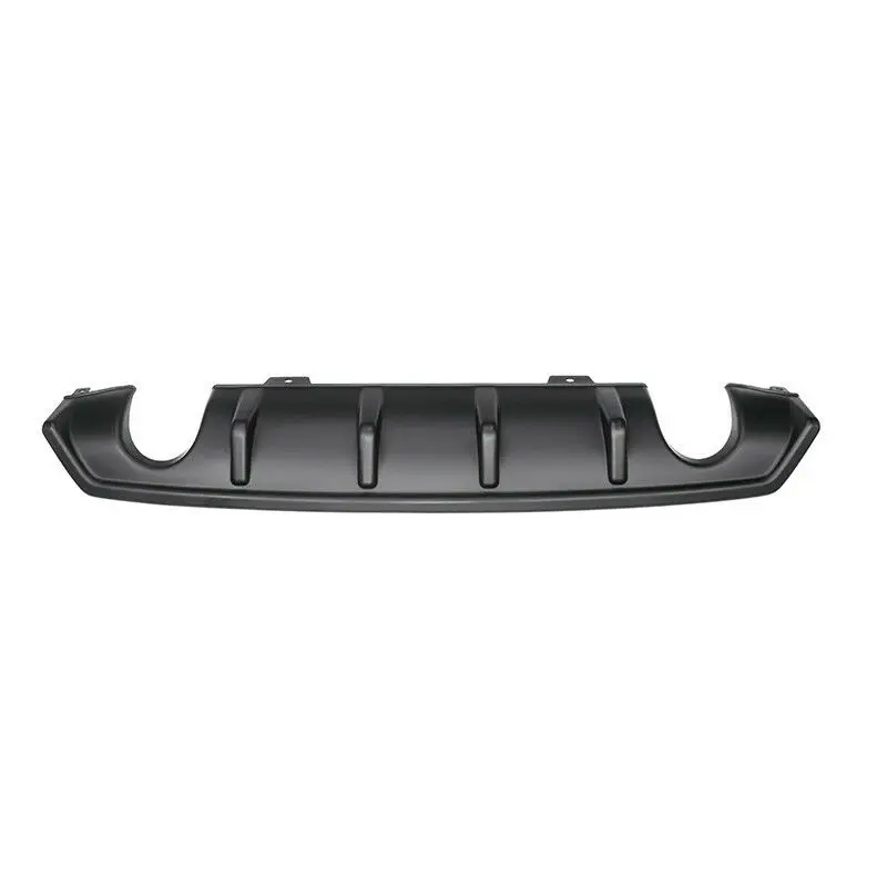 thumbnail image 2 of Rear Bumper Diffuser Lip With Silver Exhaust Tips For Honda Civic 2016-2018 - ZXMT 2 of 4