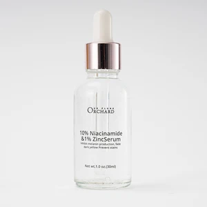 Professional Skin Care Manufacturer Face Clear Pores Fine and Smooth 10% Niacinamide & 1% Zinc Serum