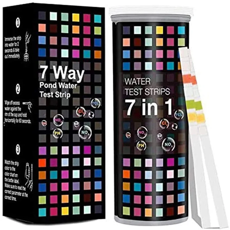 7 в i прямые тест-полоски для бассейна и спа определения химическости воды бассейне