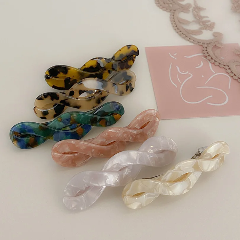 Заколка для волос из ацетата