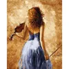 Dame avec violon