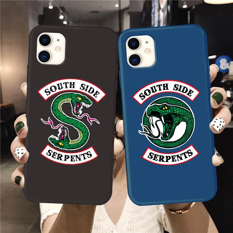 Capa De Celular Para Tv Riverdale Southside,Capa De Silicone Macio Para  Iphone 13 12 11 Pro Xr X Xs Max 6 7 8 Plus Se 2020 - Buy Tv Riverdale  Southside Serpentes