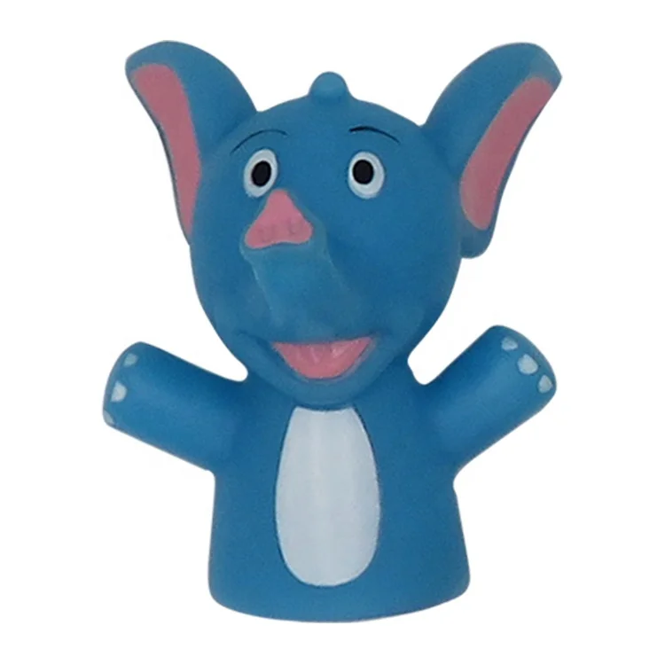 Custom Other Toy Animal Bath Baby Educational Toy Pre-Kindergarten Hand Finger Puppet Set