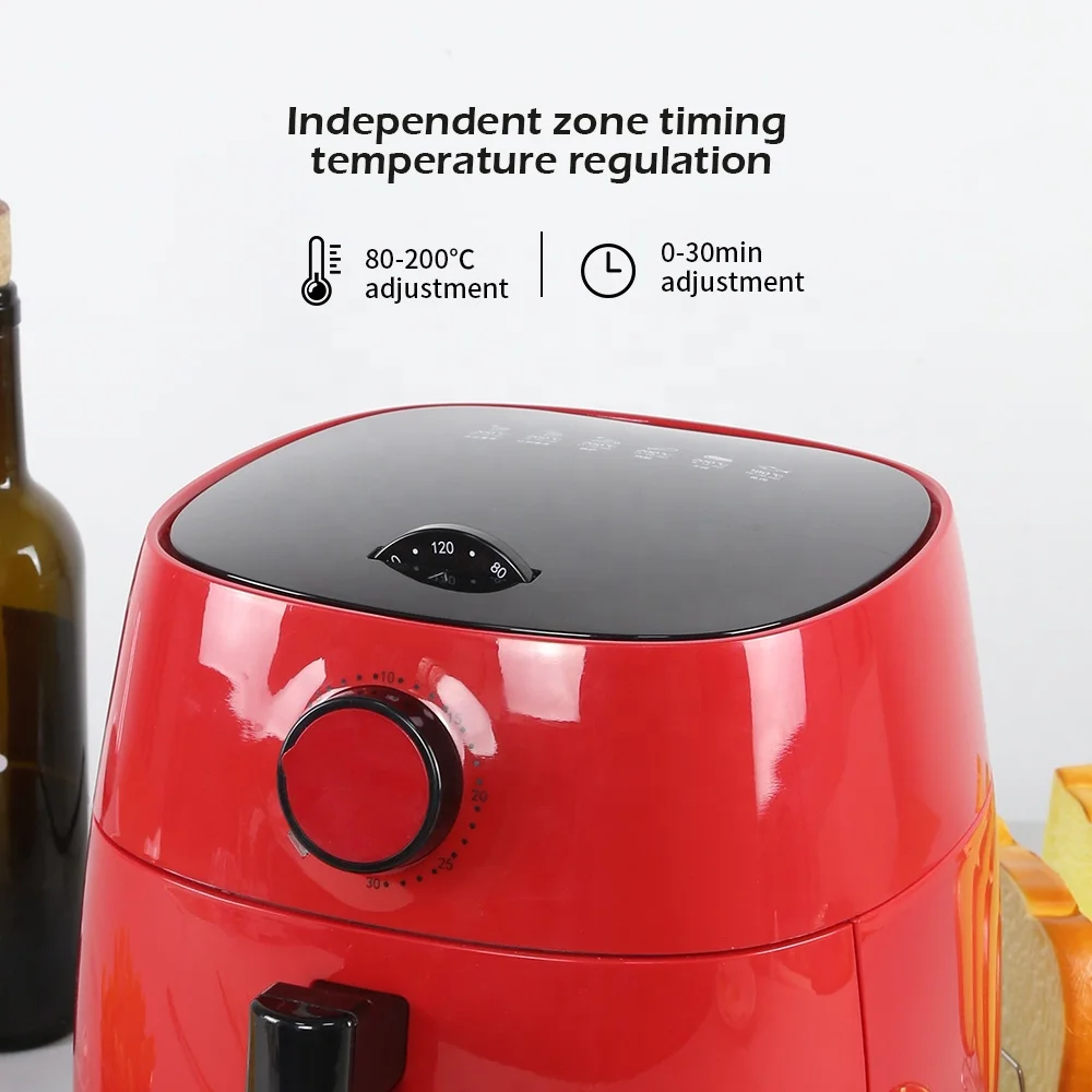 High Quality Multi Function Power off Memory Electrical Oil Less Air Fryer