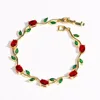 Gold red green
