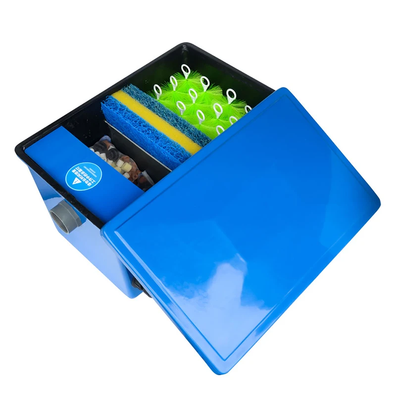 Manufacture CfO-3 Fiberglass Koi Pond Filters Fish Farm Bio Filter Fish Pond Filtration System