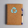 Libro de piel de vaca con logo de ciclo grande JX006