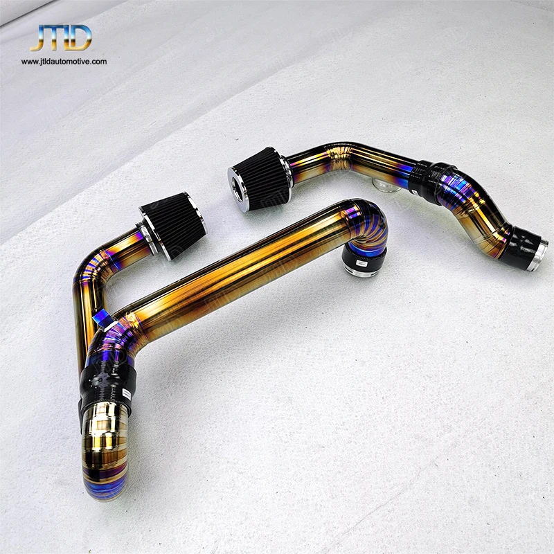 JTLD  Performance  Titanium Front Mount Intake Pipe for S58 Engine G80 M3 G82 G83 M4