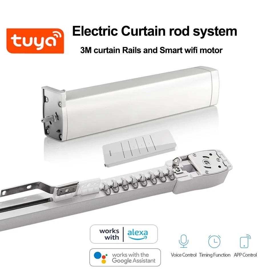 Dooya Electric Curtain Motor - Smart Control & Voice Alexa