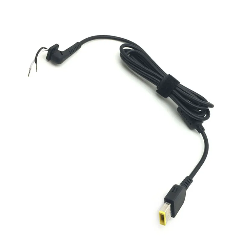 DC Tip Plug Connector Cord Laptop Power Cable USB for Lenovo IdeaPad Yoga Square Connector DC Cable