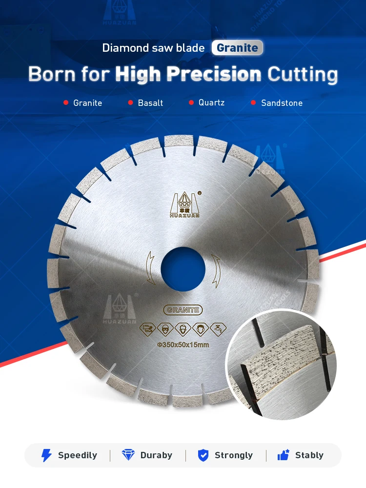 350mm Best Segment Diamond Circular Saw Blade Cutting Disc For Granite
