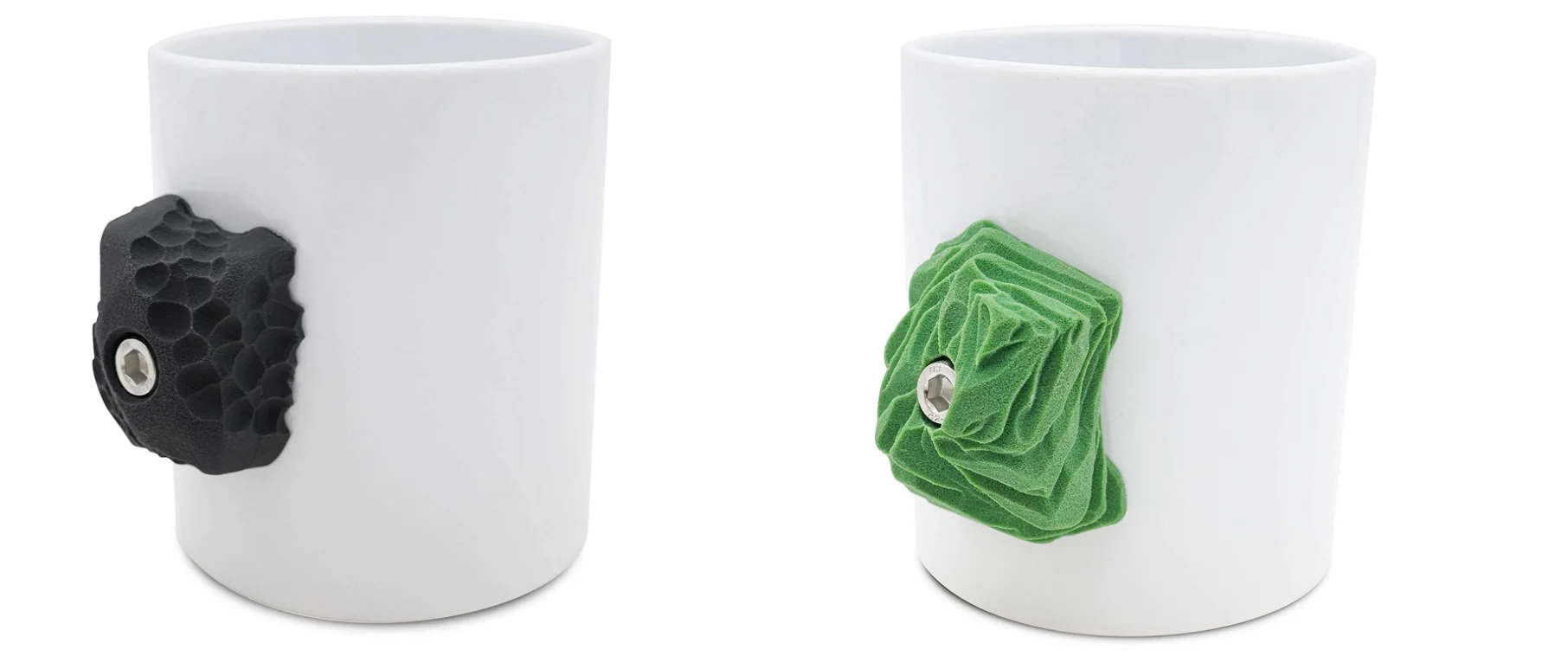 Tazza Da Arrampicata In Ceramica - Regalo Originale Per Scalatori - Design Unico A Forma Di Presa - Foto 5