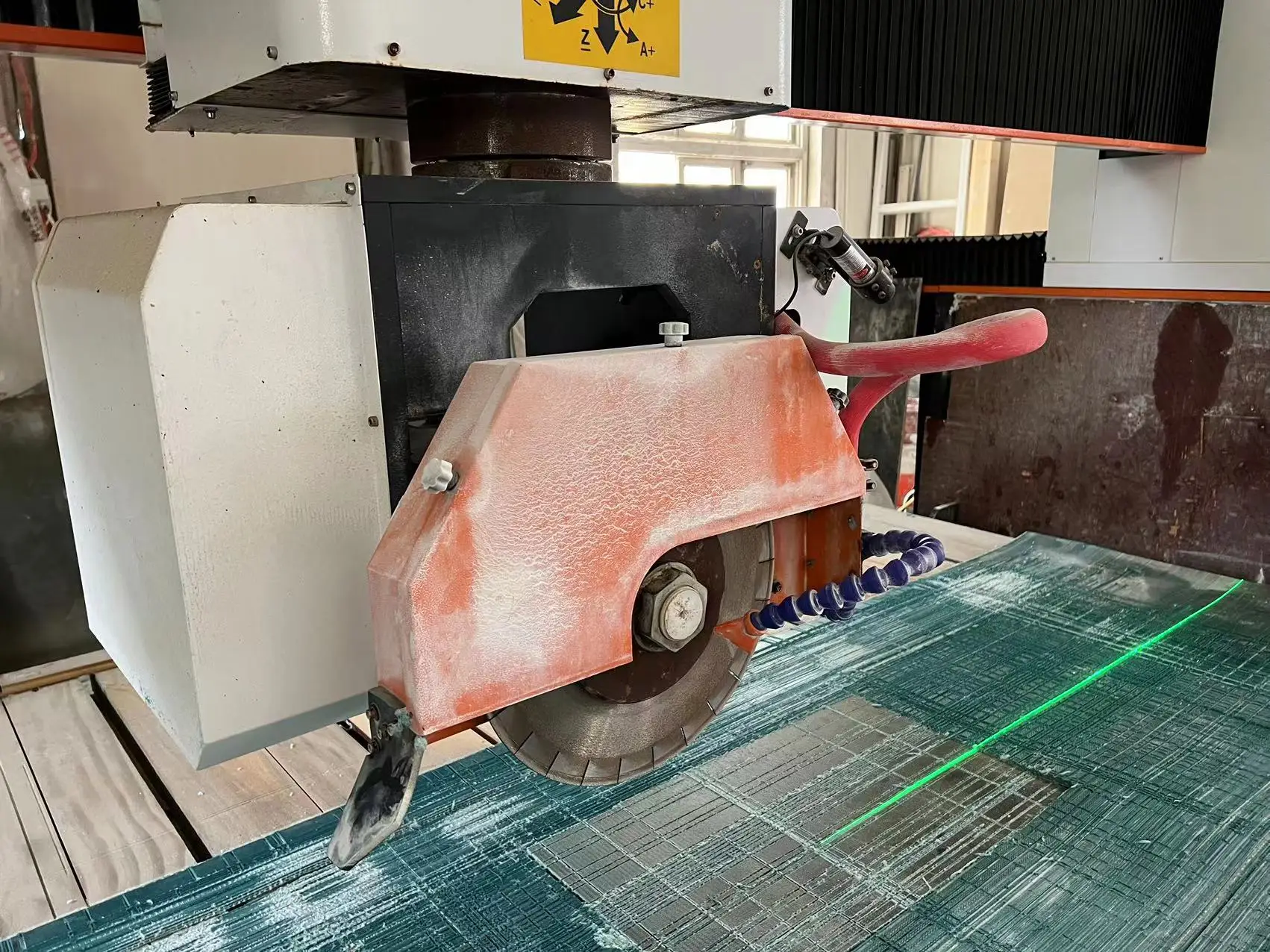 Cnc 4 5 Axis Granite Bridge Saw CNC Router 3D Stone Cutting Granite Engraving Machine for Kitchen Sink and Edge Produce