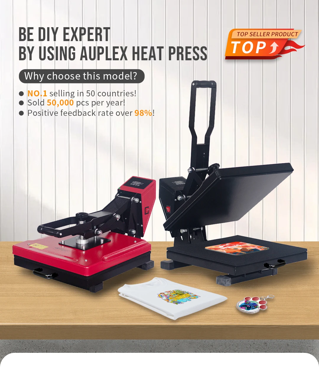  Heat Press Machine, DIY Tools Sublimation Heatpress