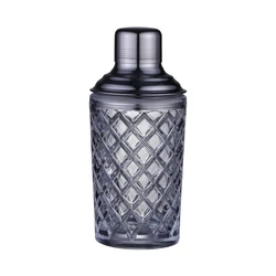 Золотистый коктейльный шейкер 500 мл, стеклянный коктейльный шейкер для бара