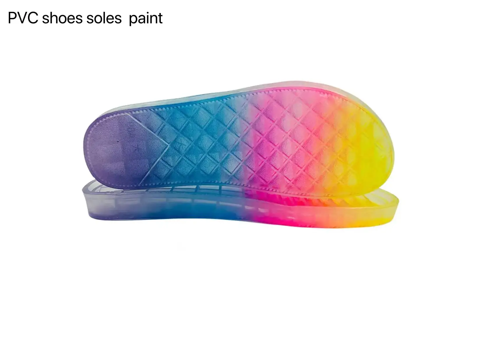 Il rivestimento della suola in poliuretano in PVC applica la