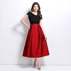 Simple Classy A-Line Women's Casual Dress One-Shoulder Chiffon with Solid Pattern Midi Length Natural Waistline Digital Printing