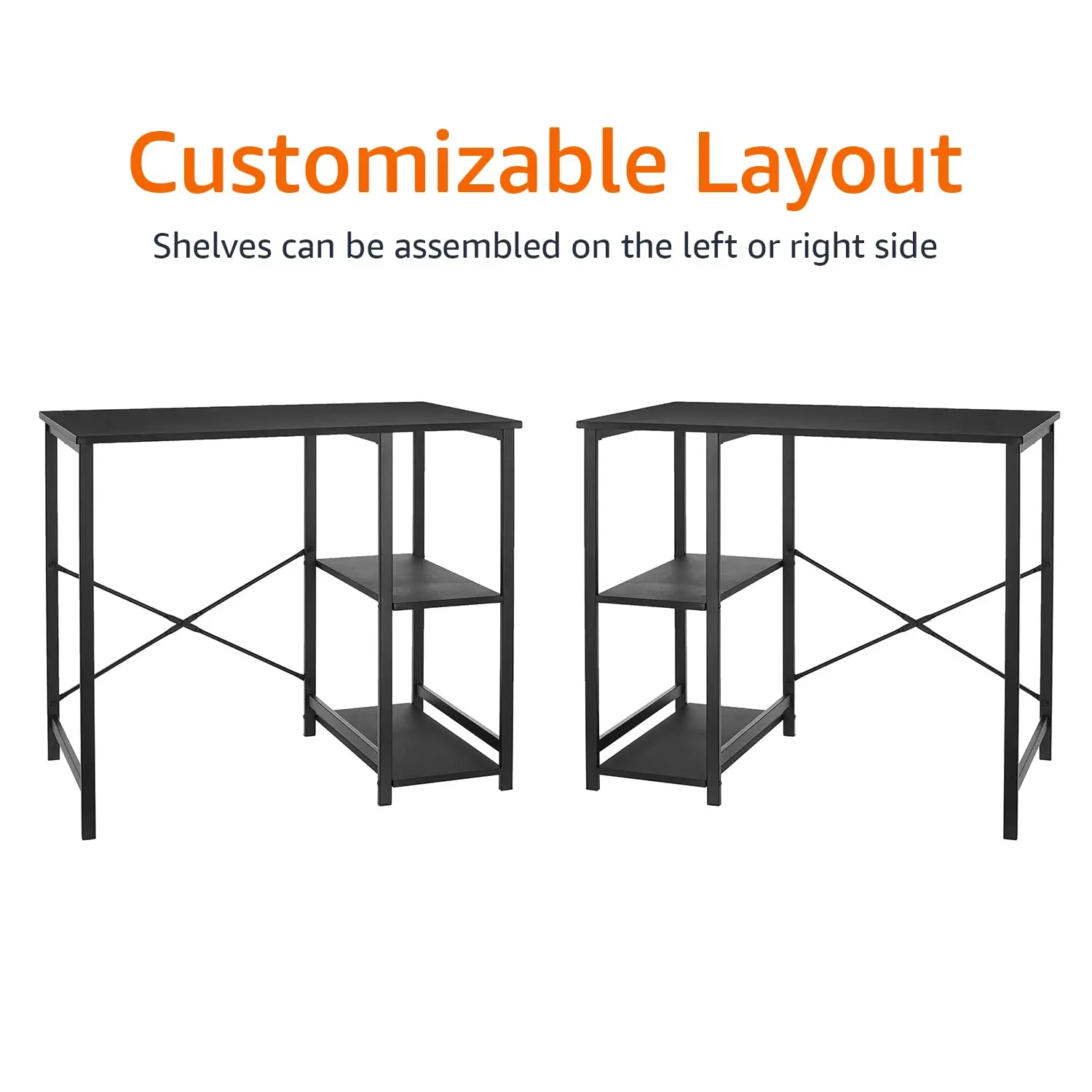 Modern Metal Legs Desk Bedroom Computer Desk Study Desk Commercial