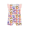 Sleeveless Rompers Baby Wings Sleeve Romper