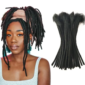 Black human hair dreadlocks vendors natural dreadlocks extensions human hair afro dread locks extensions human hair dreadlocs