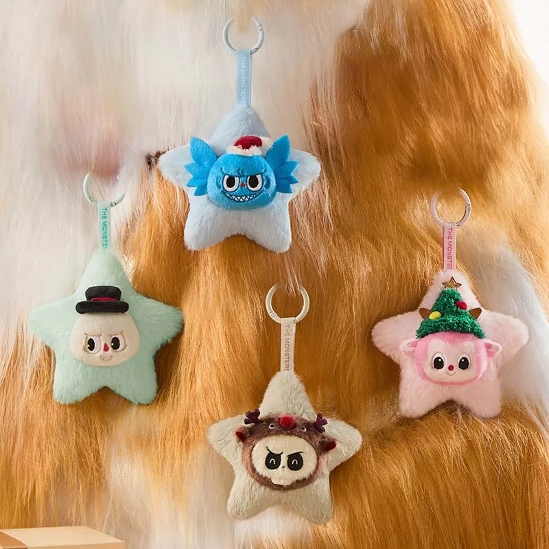 POPMART LABUBU LET’S CHRISTMAS PENDANT THE MONSTERS Let's Christmas Series-Plush Pendant