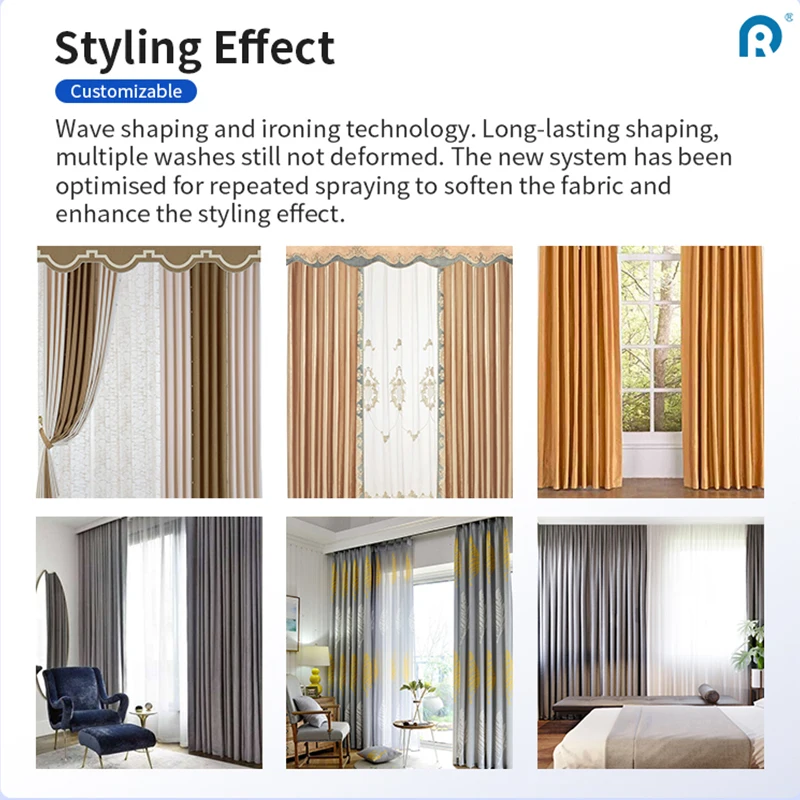 Автоматическая машина для формовки штор горизонтальная