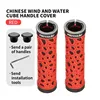 Double serrure de style chinois-rouge