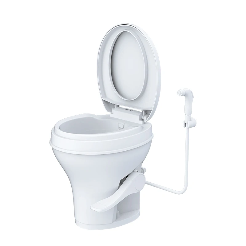 SEAFLO Soft Close Seat and Cover RV Camper Toilet RV Toilet Seat White Rv Toilet