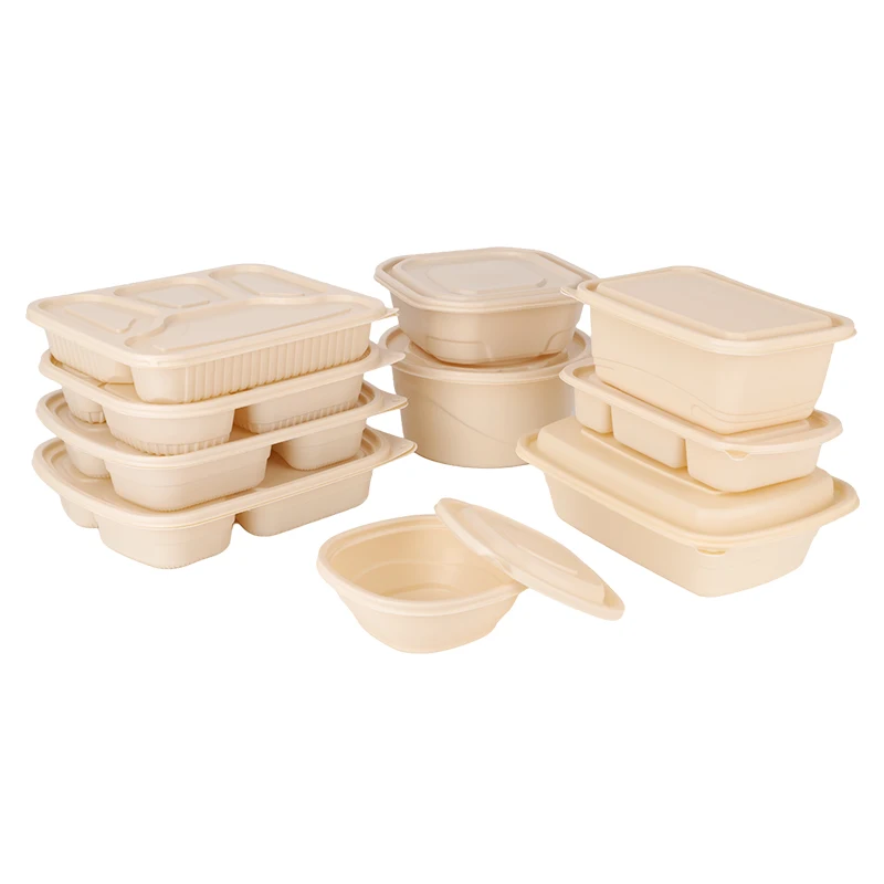 Lokyo Eco Friendly Biodegradable Lunch Corn Starch Tablewares