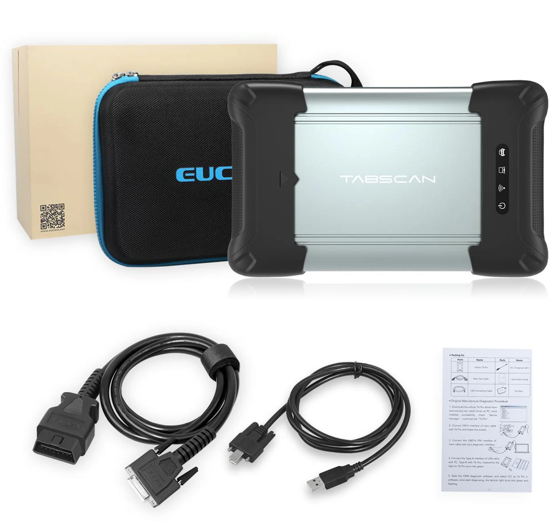 DoIP Ethernet Diagnostic WiScan T6 Pro J2534 ECU Programming and OEM Diagnostics Interface for Cars
