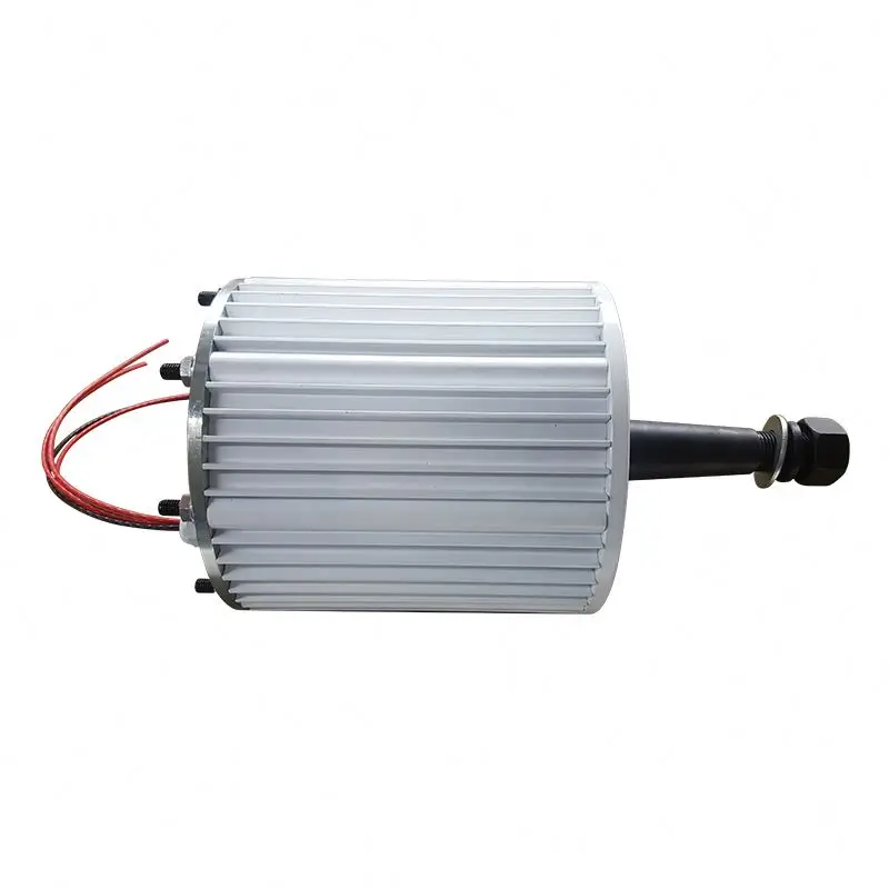 Alternateur Synchrone à Aimants Permanents – 1500W, 12V DC, Bas Régime – Générateur Monophasé Haute Fréquence