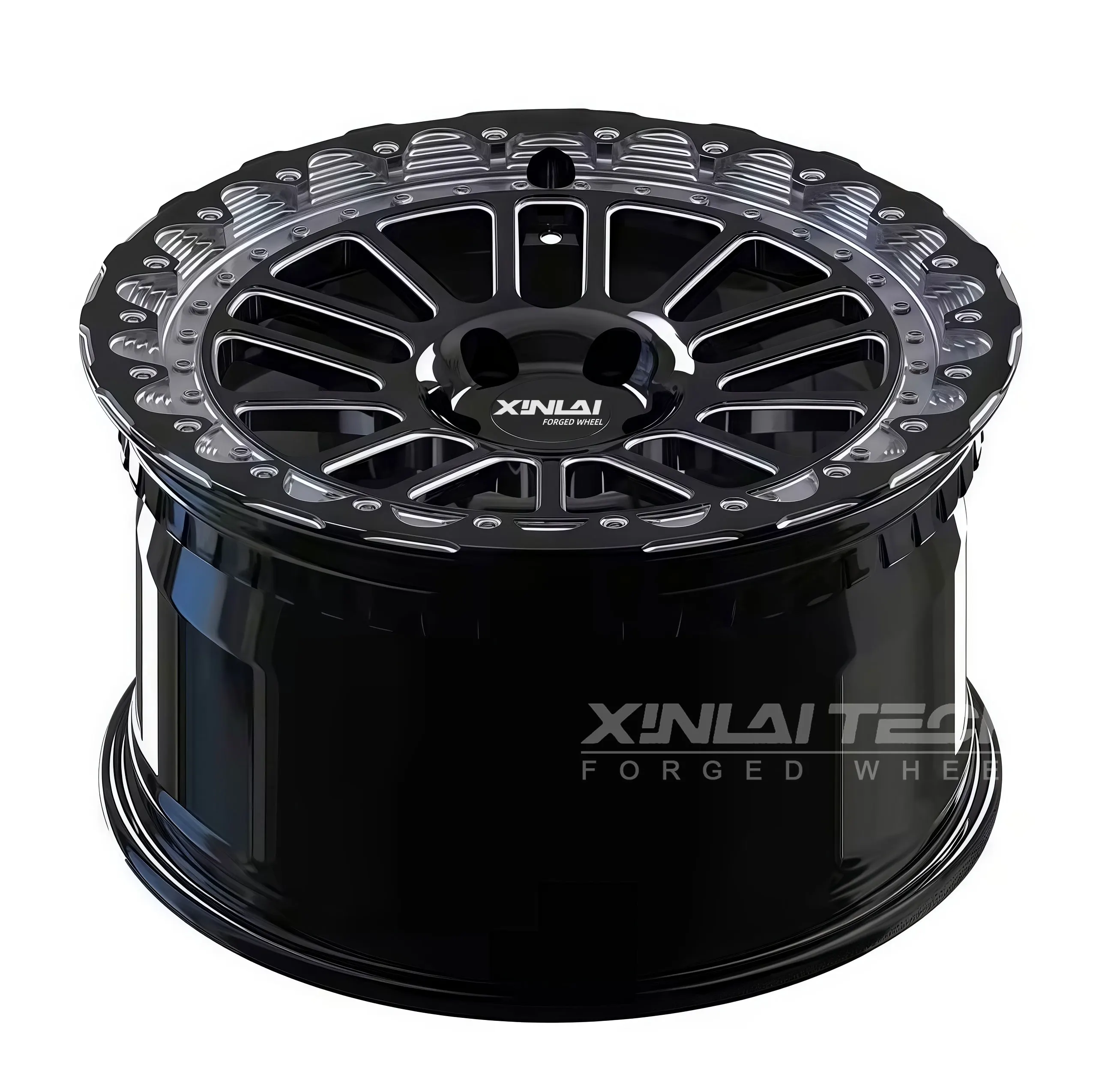Custom Offroad Forged Beadlock Rims 17-24 Inch 8x165.1 8x170 Fit Ram 2500 3500 Ford Super Duty Heavy Duty Truck Wheels - Image 6