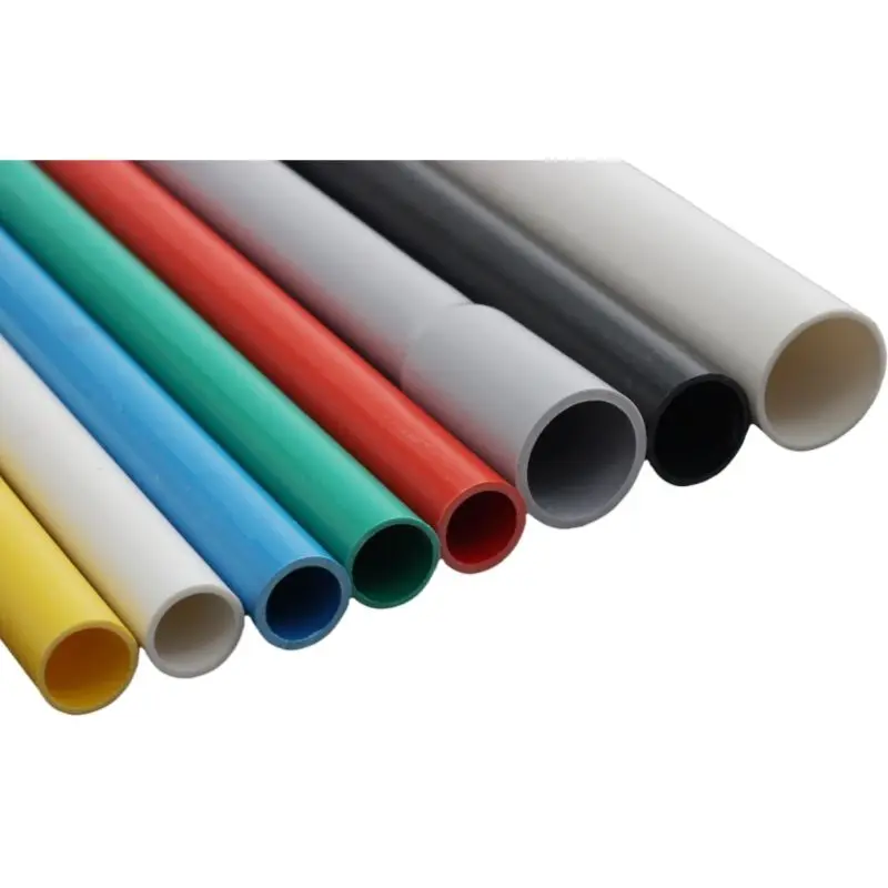 Furniture grade PvC Pipe colored PVC square tube water plastic pipes tube Extruded exhaust tubing PE ABS PVC PC PP PPSU PET PMMA