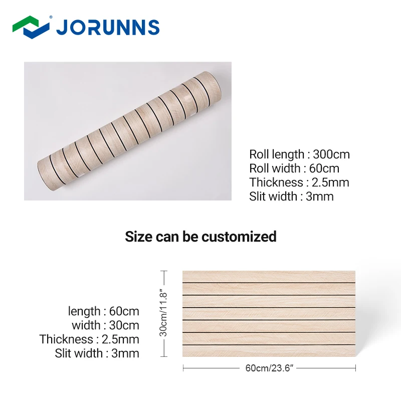 Jorunns Easy Installation 3D PVC Flutted Wall Panel Wallpaper Rolls  Waterproof Peel and Stick Decorative Acoustic Wall Panel