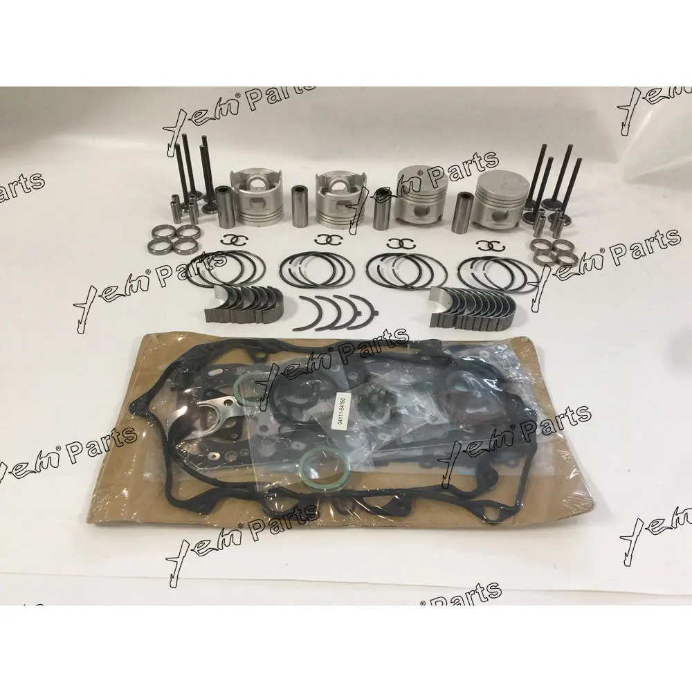 Engine Parts 2L Piston Kit With Gasket Set Bearings Valve Train for Toyota Engine 4