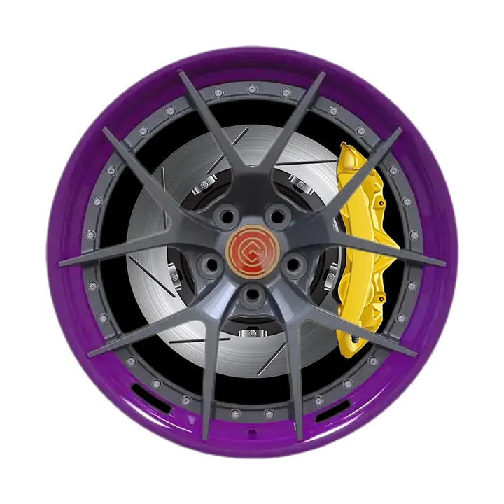 ZhiGu Forged Aluminum Rims 19inch Alloy Wheels Passenger Car Wheels 5*114.3 Wheels 999062