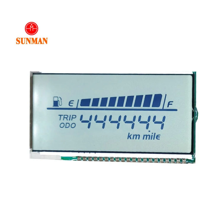 6 digit 7 segment cheap htn electric e bike ebike motorcycle motorbike lcd display rohs
