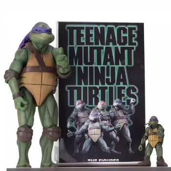 18cm 4pcs/set movie LEONARDO DONATELLO MICHELANGELO RAPHAEL Ninjaa Turtles action figure Doll Model toys