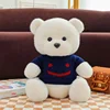 Oso de peluche con suéter azul