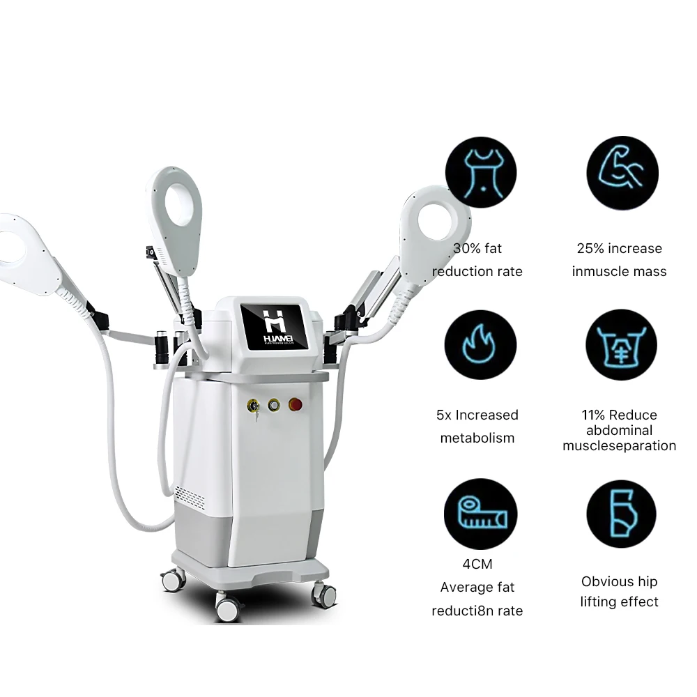 2025 High Power 4 Handles  Focused Pain Relief Joint Inflammation Treatment Body Sculpting Magnetotherapy Machine