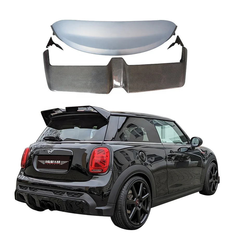 LARIDAS Carbon Fiber Rear Spoiler for MINI JCW One Cooper