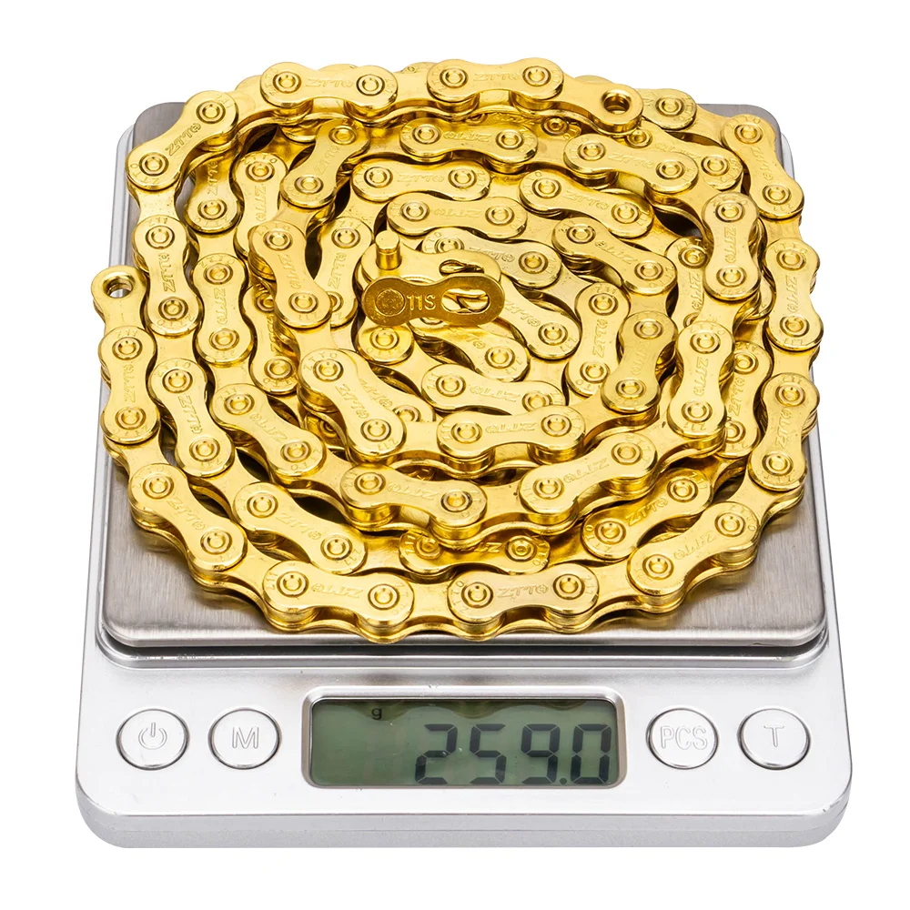 ZTTO 11 Speed MTB Mountain Road Bike Parts - Durable Gold Chain
