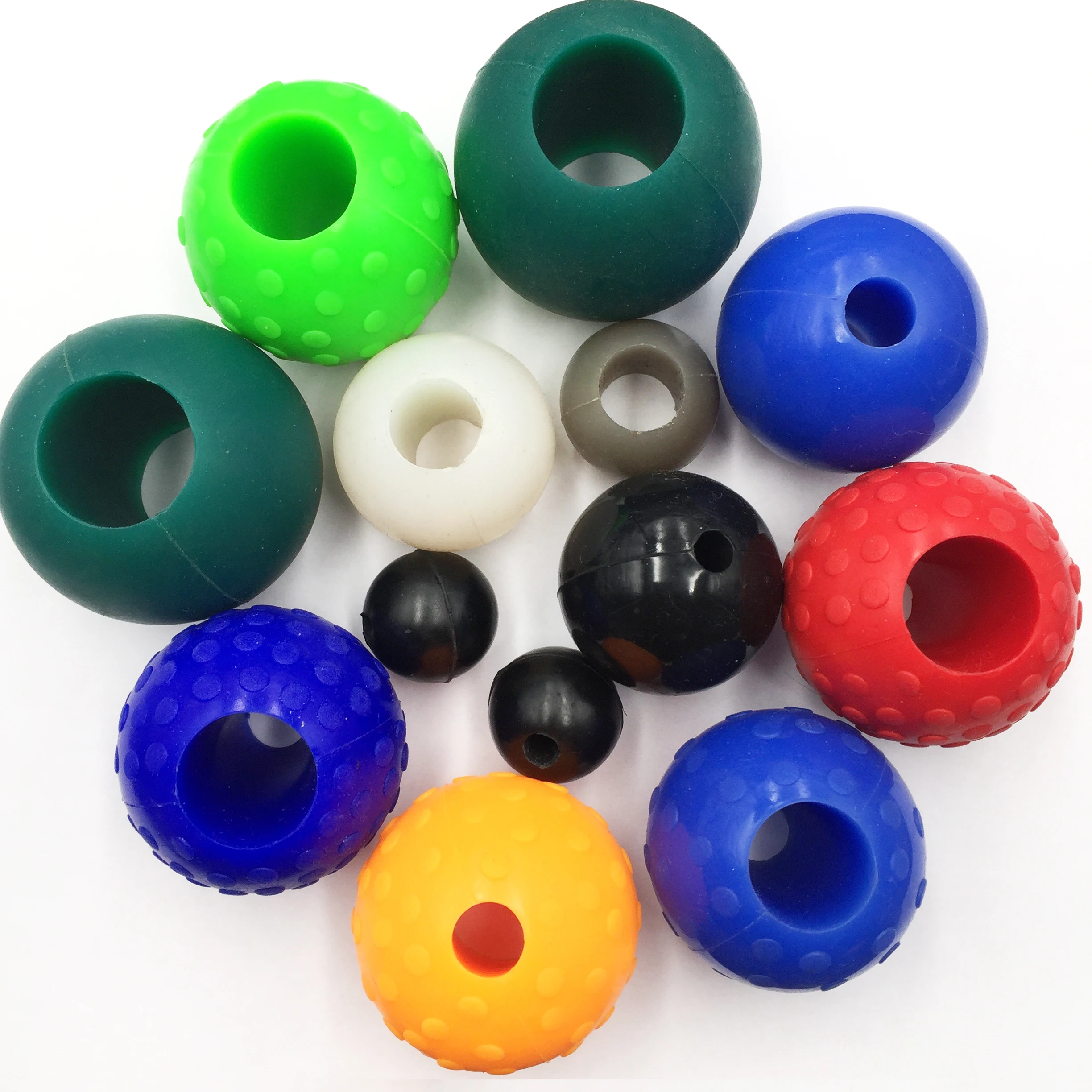 Standard Custom Black Rubber Ball Small Size For 2mm 3mm 4mm 5mm 6mm 7mm 8mm 9mm 10mm Silicone