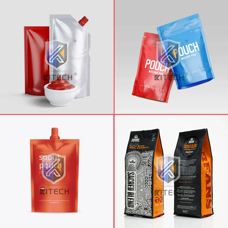 Multi Function Stand Pouch Ginger Lemon Juice Packing Machine Automatic Fruit Juice Spout Pouch Filling Machine