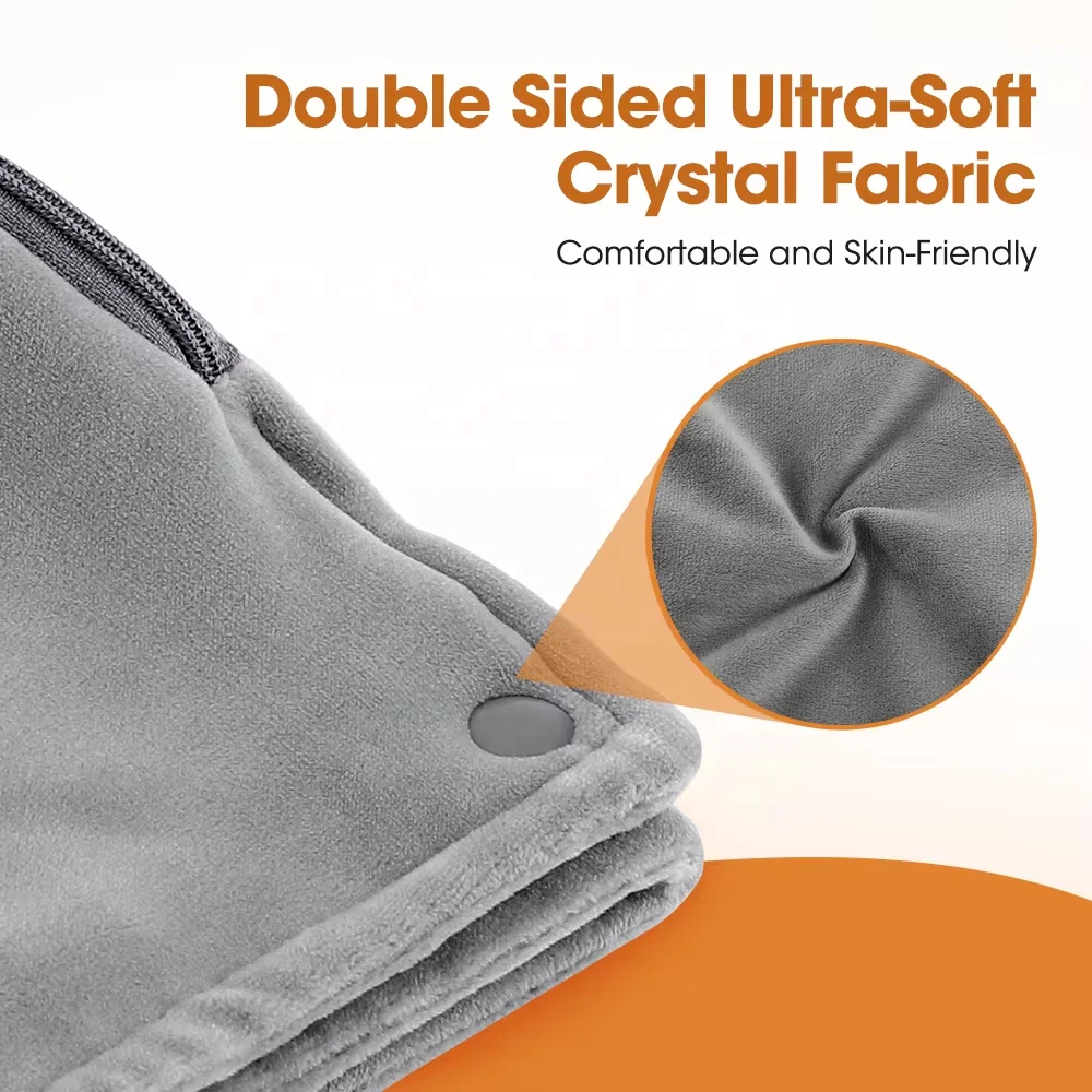 Adjustable Temperature Graphene Hand Warmer with Four-sided Heating USB-powered Therapeutic Heating Pad Hand Warmer Pouch 3