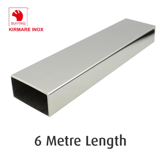 Stainless Steel Rectangular Pipes 304 For Construction